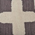 thumbnail image 4 of Rugsotic Carpets Hand Tufted Wool Eco-Friendly Area Rugs - 4'x6', Rectangle, Beige Black, Modern Contemporary Design, High Pile Handmade Anti Skid Rugs for Living Room, Bed Room (K00301), 4 of 6