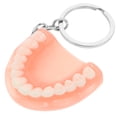 thumbnail image 4 of 1pc Halloween Key Chain Resin Spoof Denture Pendant Keychain Halloween Supply, 4 of 8