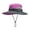 Purple, variant on Womens Ponytail Sun Hat UV Protection Bucket Hats Foldable Wide Brim Hat for Beach Fishing Hiking