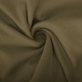 thumbnail image 6 of Wycnly Womens Tops Dressy Casual Soft Breathable Knitted Ribbed Workout Sports Slim Fit Tunic Shirts Summer Short Sleeve Round Neck Tops Solid Blouse Army Green l, 6 of 6
