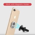 thumbnail image 4 of RV Agarre de anillo para teléfono celular, juego de 2 paquetes, soporte de anillo ajustable de 360°, adecuado para soporte de teléfono celular, soporte magnético para coche y negro, 4 of 5