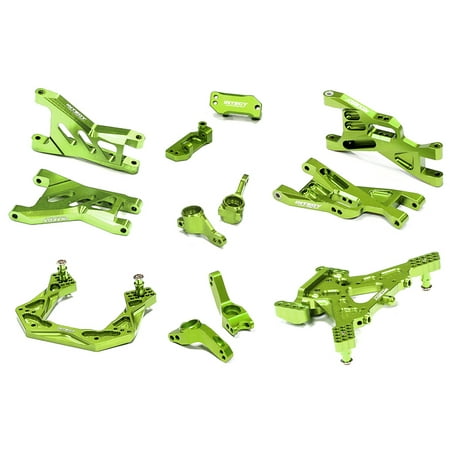 Integy RC Toy Model Hop-ups C26460GREEN Billet Machined Suspension Kit for Traxxas 1/10 Bandit price history on PriceWatchPro