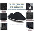 thumbnail image 3 of SBU Black 600 Denier Jetski Cover Compatible for Jet Ski Cover Jetski PWC Sea Doo Sea-Doo RXP-X 300 2016 2017 2018 2019, 3 of 6