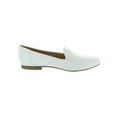 thumbnail image 2 of Naturalizer Womens Kit Faux Leather Slip On Loafers White 11 Wide (C,D,W), 2 of 3