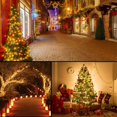 thumbnail image 4 of 105FT 300LEDs Christmas Lights Outdoor Indoor 8 Modes Memory Function for Christmas Tree Party Decoration (Warm White), 4 of 8
