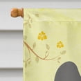 thumbnail image 3 of Easter Eggs Chinese Crested Black Flag Canvas House Size, 3 of 4