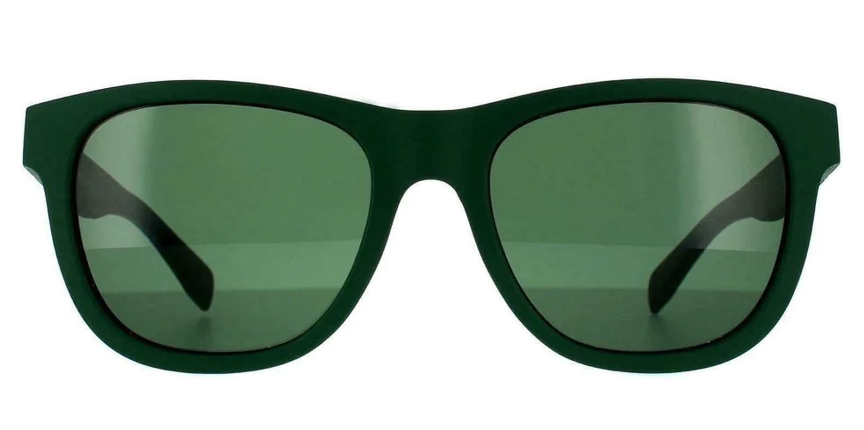 Lacoste Men's Matte Green Soft Square Classic Sunglasses L848S - Made in Italy
