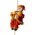 thumbnail image 2 of Climbing Santa Toy with Light Music and Sound for Festive Holiday, 2 of 7