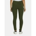 thumbnail image 5 of Time and Tru Women's High-Rise Ankle Knit Leggings, 27" Inseam, Sizes XS-XXXL, 5 of 6