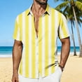 thumbnail image 2 of Cllios Mens Hawaiian Shirts Big and Tall Tropical Graphic Holiday Tops Loose Fit Cuban Collared Short Sleeve T-shirts Casual Button Down Bowling Shirts S-5XL, 2 of 8