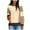 A Brown, variant on Tops for Women Crew Neck Shirts Fall Blouses Casual Basic Tee Womens Sweatshirt Casual Long Sleeve Crewneck Sweatshirts Loose Solid Pullover Tops Hoodless Sweatshirts Family Gifts Navy S