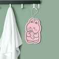 thumbnail image 5 of Unique Bargains 1 Pc Rabbit Pattern Bath Sponge Body Scrubber Pink, 5 of 6
