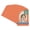 Carnelian Orange, variant on Orange Picture Frame Mat for 9x13 Frames - Oval Opening for 7x11 Photos - 10 Mats
