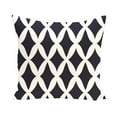 thumbnail image 2 of Simply Daisy 16" x 16" Lattice Kravitz Geometric Print Pillow, 2 of 2