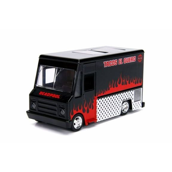 Taco Truck, Deadpool - Jada 30864 - 1/32 scale Diecast Model Toy Car