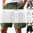 thumbnail image 3 of Enjoytime Hiking Cargo Shorts for Men Elastic Waist Lightweight Outdoor Athletic Work Shorts with Multi Pockets, 3 of 8