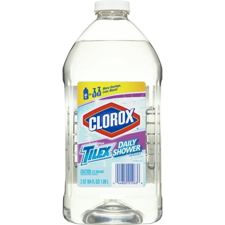 Clorox Plus Tilex Daily Shower Cleaner, Refill Bottle, 64