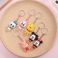 thumbnail image 4 of Llaveros de goma de Mickey de Disney para mujer, llaveros de dibujos animados bonitos para bebé niño y niña, llavero de bolso encantador, accesorios de coche Kawaii, 2021, 4 of 5