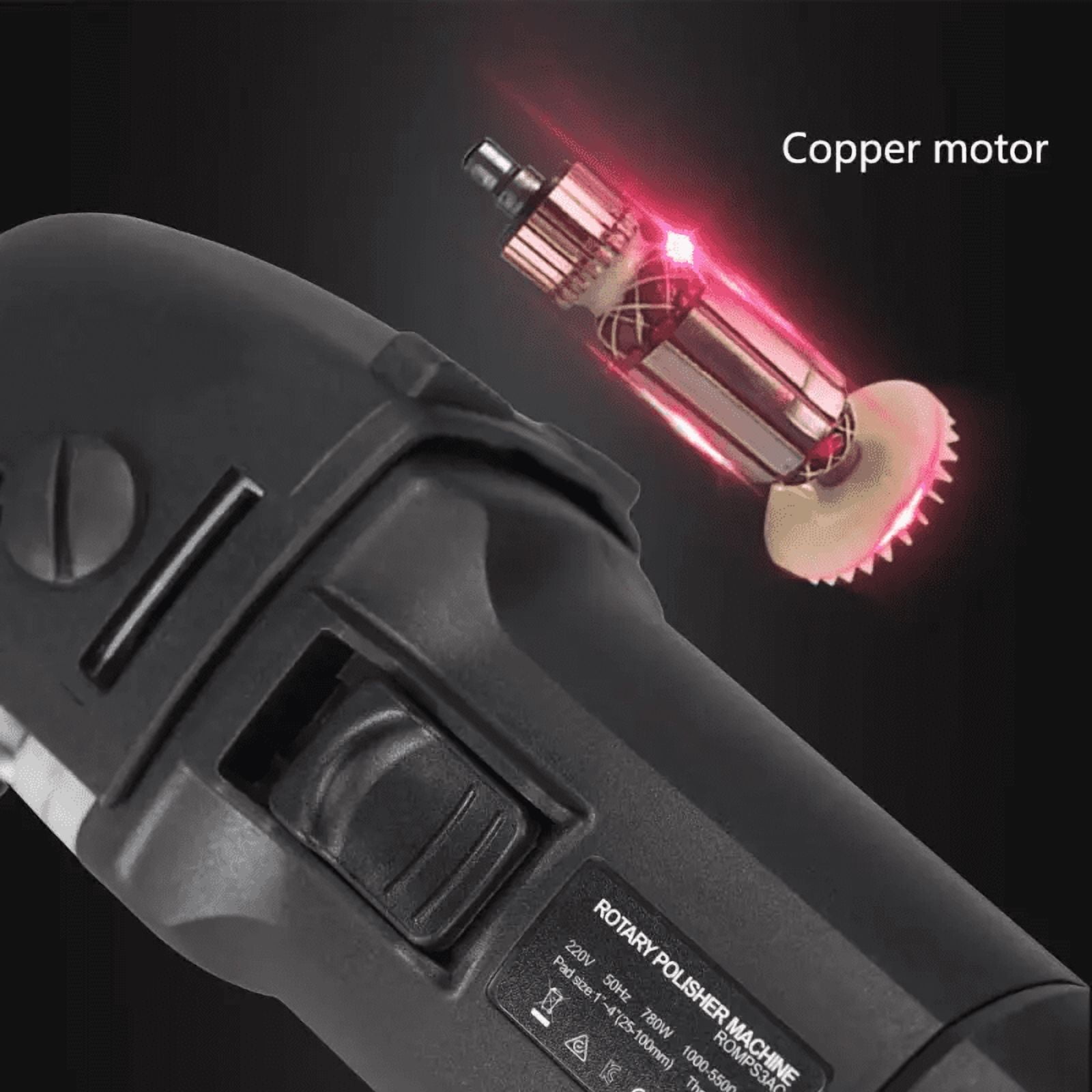 SPTA 3 Inch Mini Polishing Machine Buffer Rotary Polisher Auto Detailing Superpolish