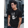 thumbnail image 5 of Live Long Star T-Shirt Trek Prosper Tee LLAP Vulcan Greeting Hand Sign Gesture, 5 of 5