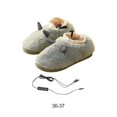 thumbnail image 2 of Usb Electric Heated Slippers Adjustable Temperature Foot Warmers Winter Warmth, 2 of 5