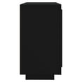 thumbnail image 2 of vidaXL Sideboard Black 80x40x75 cm Engineered Wood, 2 of 5