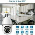 thumbnail image 4 of camera,Dual-band Wifi Cctv Ptz Socket Camera Ptz Camera Panoramic E27 Camera Cctv E27 Socket, 4 of 5
