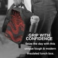 thumbnail image 6 of Picia Red Dragon On Black Lunch box Lunch bag for men women Large capacity Lunchbox Reusable Lunch bags Insulated Lunch bag Lunch box cooler, 6 of 9