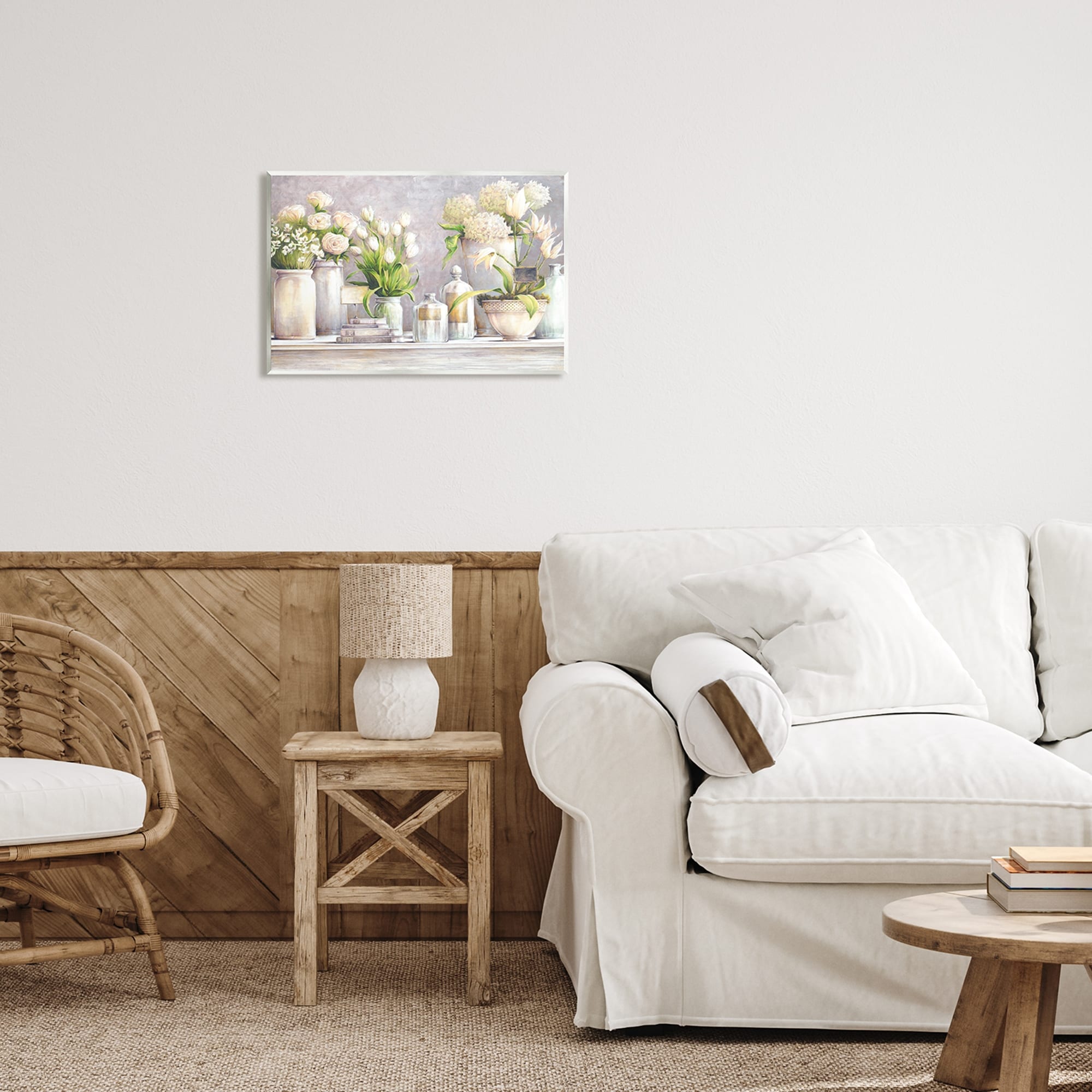 Stupell Industries Varied Flower Bouquets Traditional Still Life Plants Painting Unframed Art Print Wall Art, Design by White Ladder