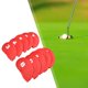 thumbnail image 4 of 10 Fundas Universales Para Cabeza De Hierro De Golf Protector De Número Bordado Sharpla Rojo, 4 of 8