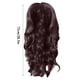 thumbnail image 3 of Xihbxyly Peluca de Cabello Rizado Pequeño para Mujer, con Rizos Ondulados, Alisable y Doblable, 71 Cm (Castaño Oscuro), 3 of 3