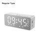 thumbnail image 4 of Superficie del espejo 3-en-1 Reloj de alarma Gran pantalla Bluetooth Compatible con Bluetooth Reducción de ruido Altavoz Tiempo real Temperatura Meter Relojes Tipo 1 Blanco seitruly HA011424-01, 4 of 6