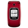 GreatCall Jitterbug5 Easy-to-Use Cell Phone and Medical Alert Device for Seniors - Red