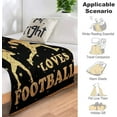 thumbnail image 3 of Just A Boy Who Loves Football Throw Blanket 60"X50" Soft Flannel Blankets for Bed Couch Plush Cozy Blanket for Adults Kids Micro Fleece Throws, 3 of 6