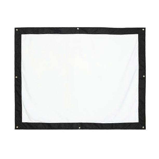 72 Inch 4:3 Indoor Outdoor Film Theater Movie Projection Screen Projector Matte White
