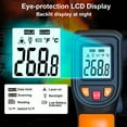 thumbnail image 3 of YMTQ Infrared Thermometer Handheld Temperature Gun Non-Contact Laser Heat Tester -50-600°C for Industrial Home Automobile Use, 3 of 6
