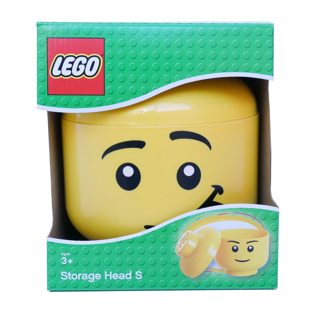 LEGO Large Storage Head Silly Face Brand NEW in Sealed Packaging 