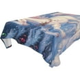 thumbnail image 4 of BZSMCE Square Tablecloth Cute Christmas Unicorns Pattern Tableclothes, 4 of 9