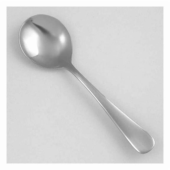 Walco Bouillon Spoon,6 in L,Silver,PK24 WL5012