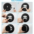 thumbnail image 6 of Fintie CaseBot Wall Plate for Ecobee SmartThermostat With Voice Control / Ecobee4 Thermostat, Practical and Stylish Bracket Cover (Matte Black), 6 of 8