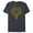 Navy Heather, variant on Marvel Black Panther: Wakanda Forever New Panther Mask Icon - Short Sleeve Blended T-Shirt for Adults - Customized-Dark Heather