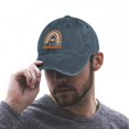 thumbnail image 4 of 100 Days of School Navy Hat Adjustable Funny Fashion Unisex Baseball Cap for Men Women, 4 of 7