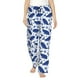 thumbnail image 1 of Balery Whale Pantalones de pijama para mujer, pijamas ultraligeros, pantalones de estar por casa-Large, 1 of 6