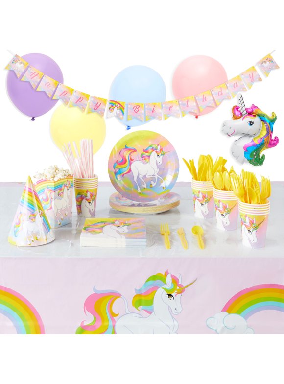 Unicorn Tableware in Unicorn Party Supplies