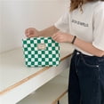 thumbnail image 6 of Student Stationery Bag Casual Zipper Pouch Wallet Makeup Bags Large Capacity Makeup Bags Women Toiletry Bag Korean Storage Bags Travel Organizer Checkerboard Cosmetic Bags BLACK CHECKERBOARD, 6 of 8