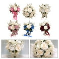 thumbnail image 5 of Elegant Bohemian Artificial Roses Floral Arrangement For Weddings And Events, 5 of 6