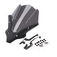 thumbnail image 3 of Reemplazo de cubierta de parabrisas de motocicleta Colamx Deflector de viento delantero Gris, 3 of 8
