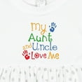 thumbnail image 4 of Inktastic My Aunt and Uncle Love Me Girls Baby Dress, 4 of 5