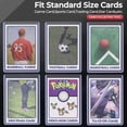 thumbnail image 6 of Ultra pro1000ct Top Loader 3 "X4", Trading Card Sports Card holder，Baseball card protector Hard plastic, (500 hard card + 500 soft card), 6 of 8