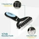 thumbnail image 3 of Pet Grooming Tool Dematting Comb For Dogs& Cats 2 Sided Undercoat Rake For Easy Mats &tangles Removing Blue, 3 of 5